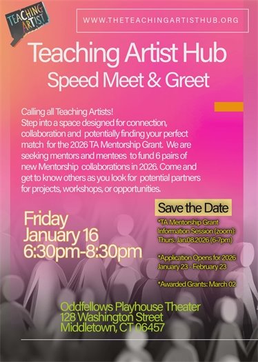 Teaching Artist Mentorship Grant 