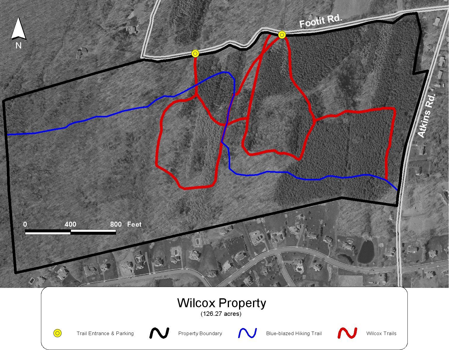 Wilcox Property Aerial Photo Map