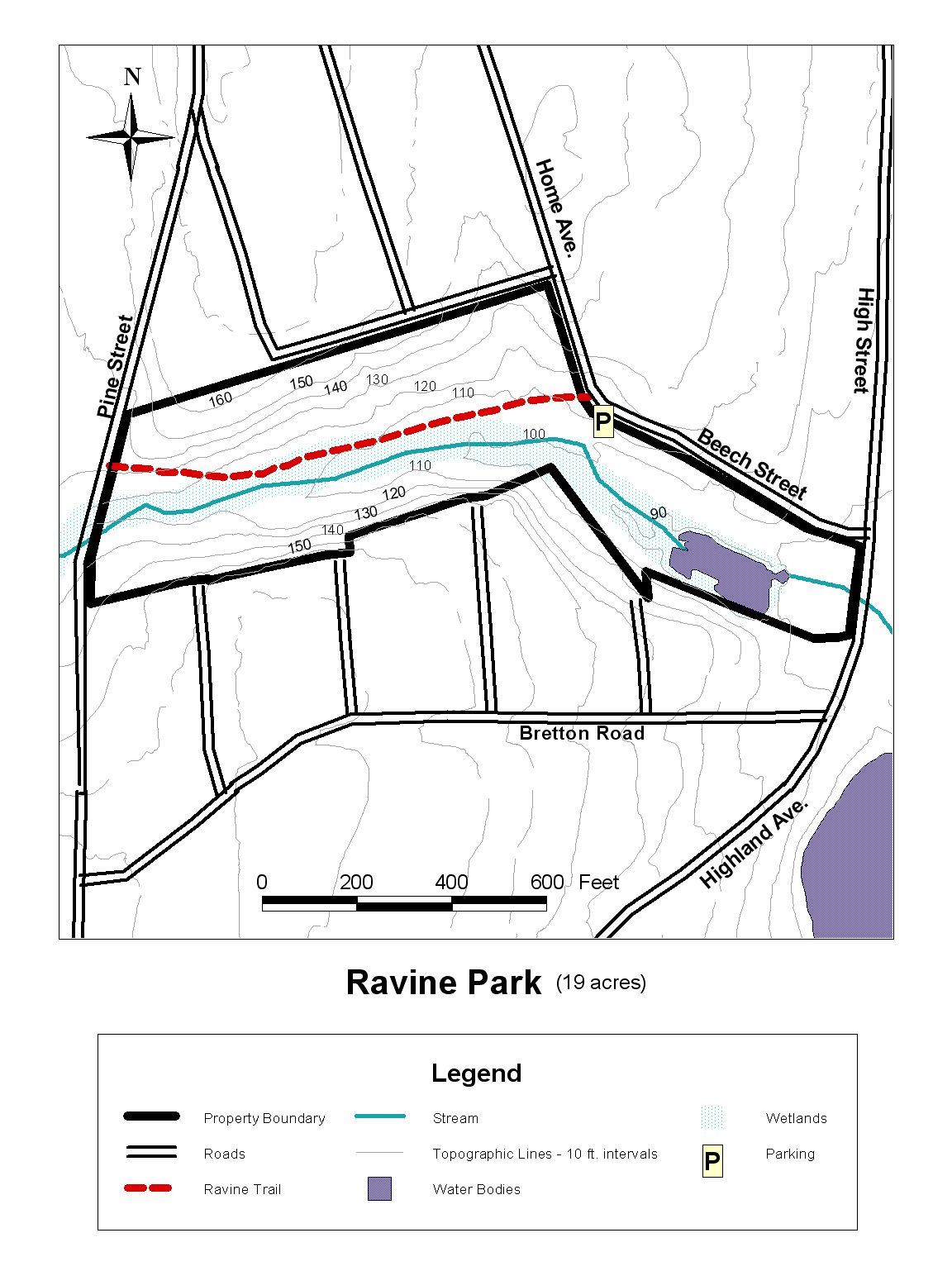 Ravine Property Color Map