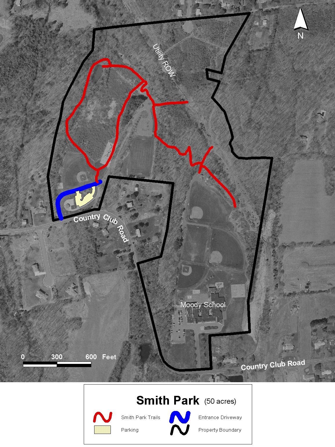 Smith Park Property Aerial Photo Map