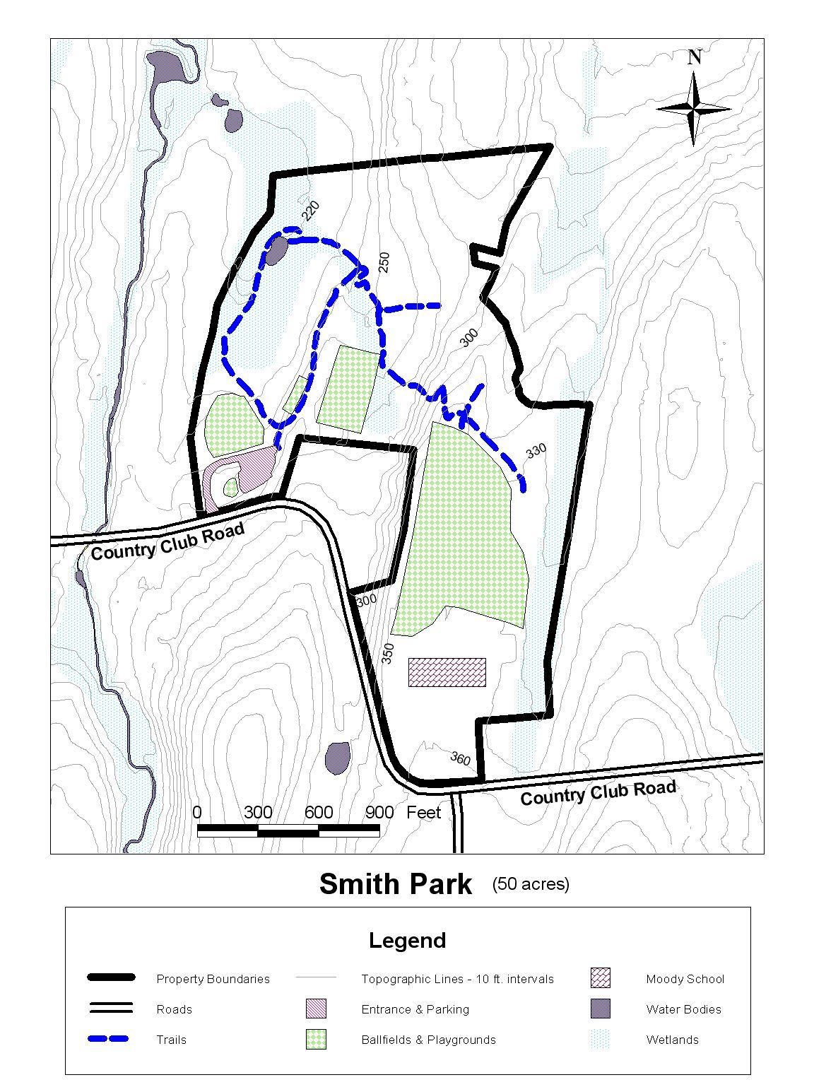 Smith Park Property Color Map