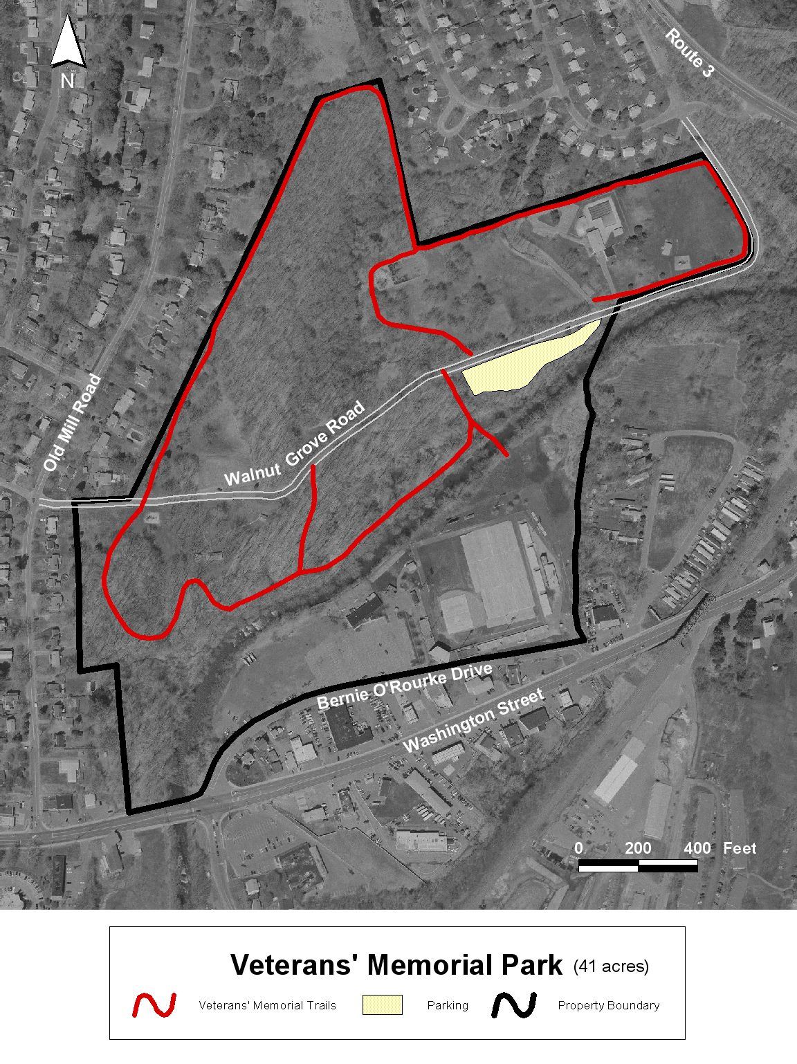 Veterans Park Property Aerial Photo Map