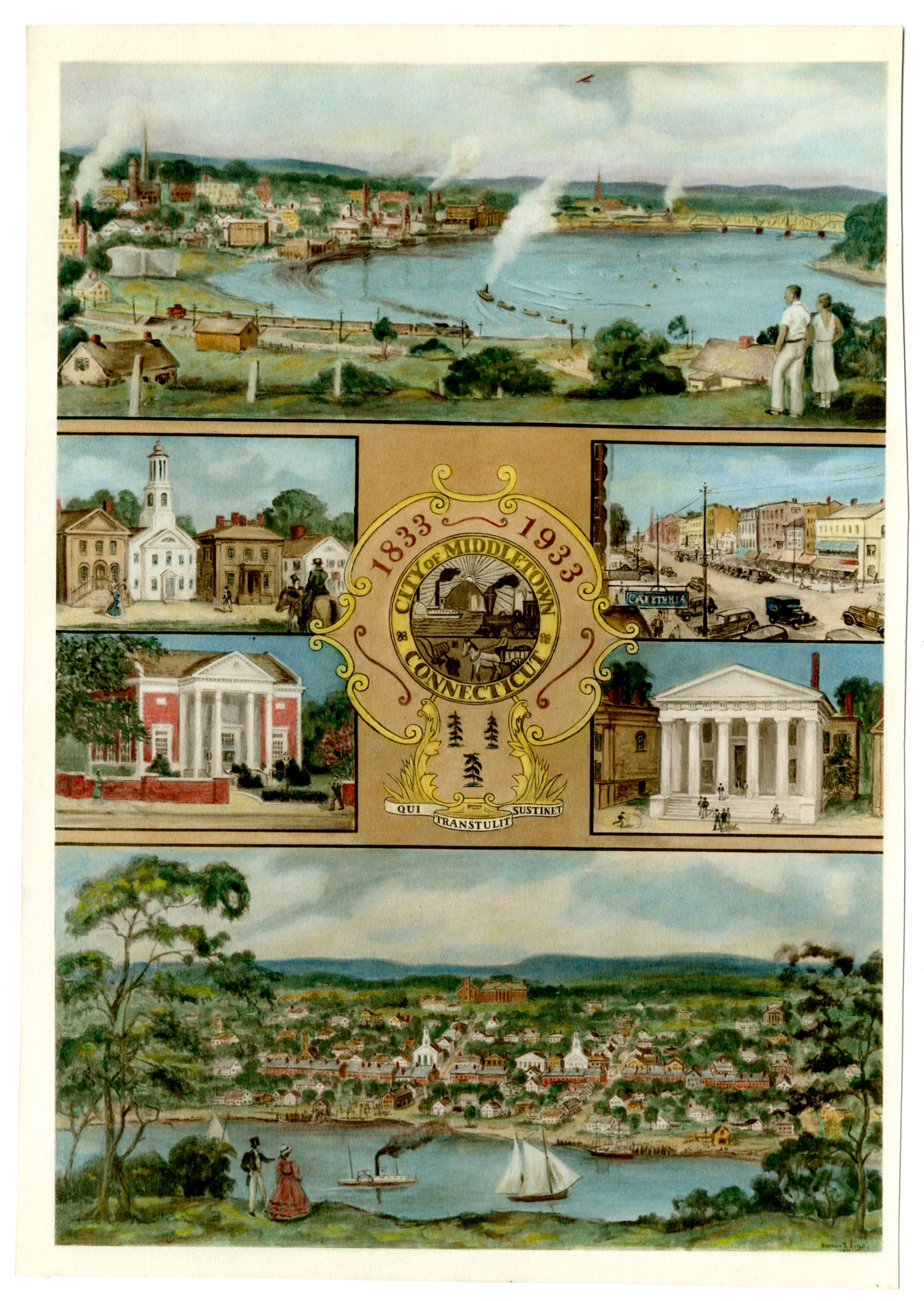 Historical Image of Middletown Anniversary Collage