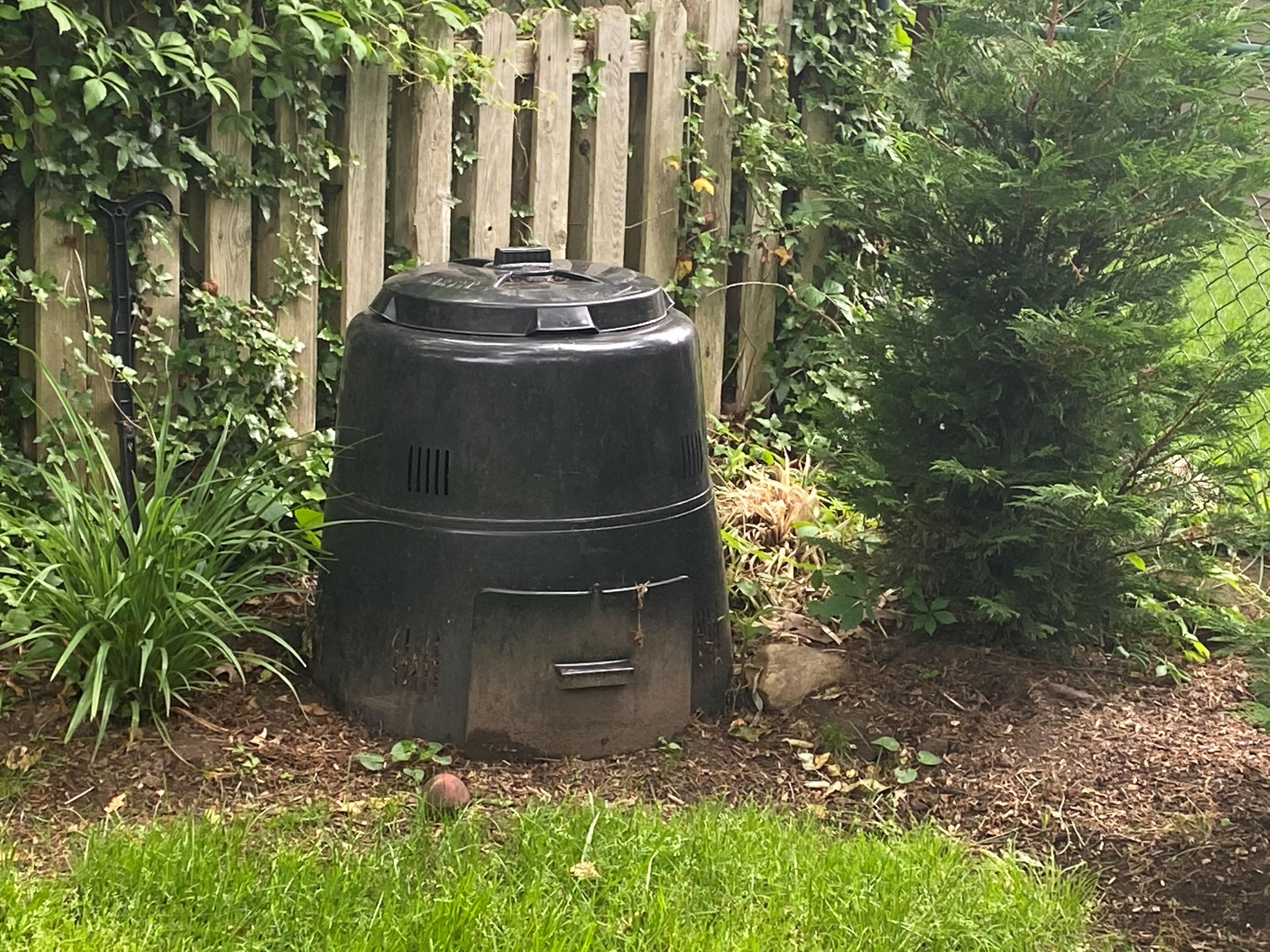 Earth Machine in Yard 