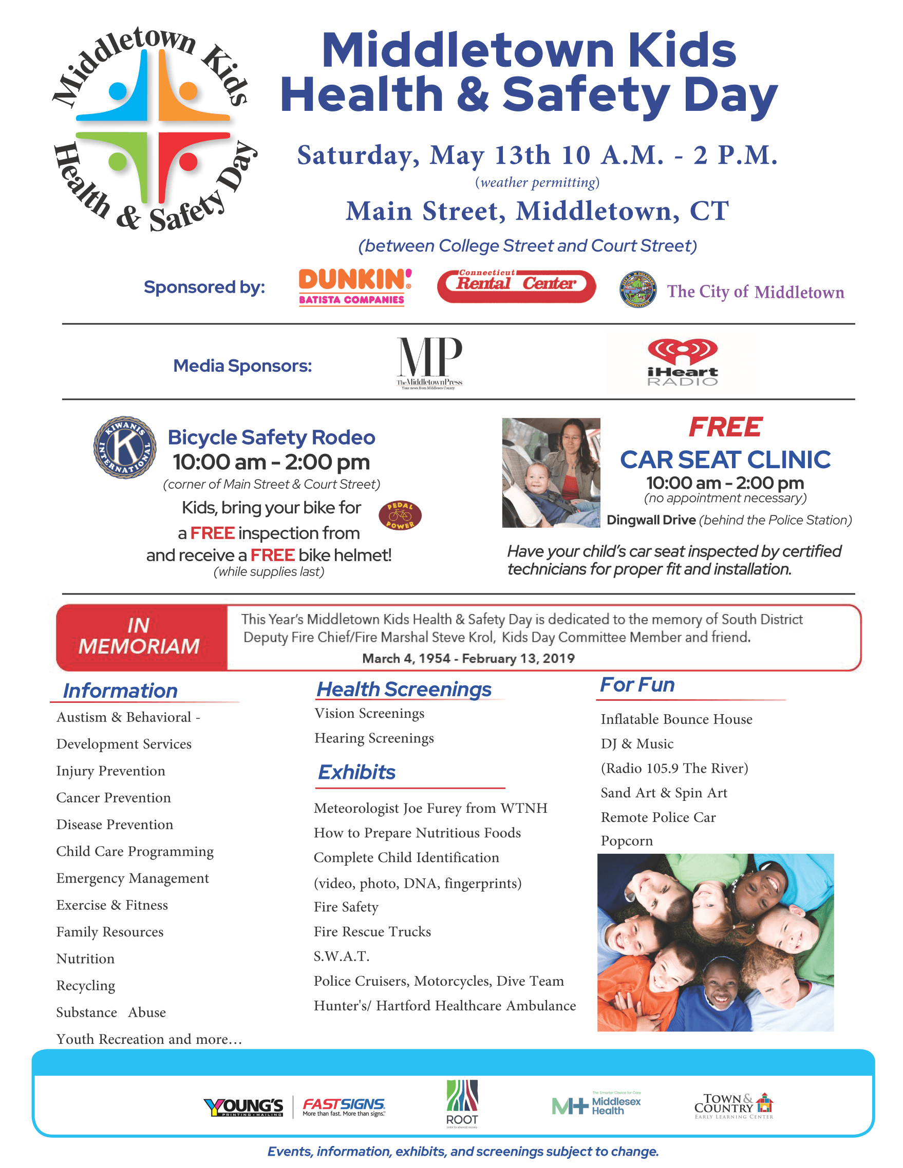 Kids Health Safety Day 5.13