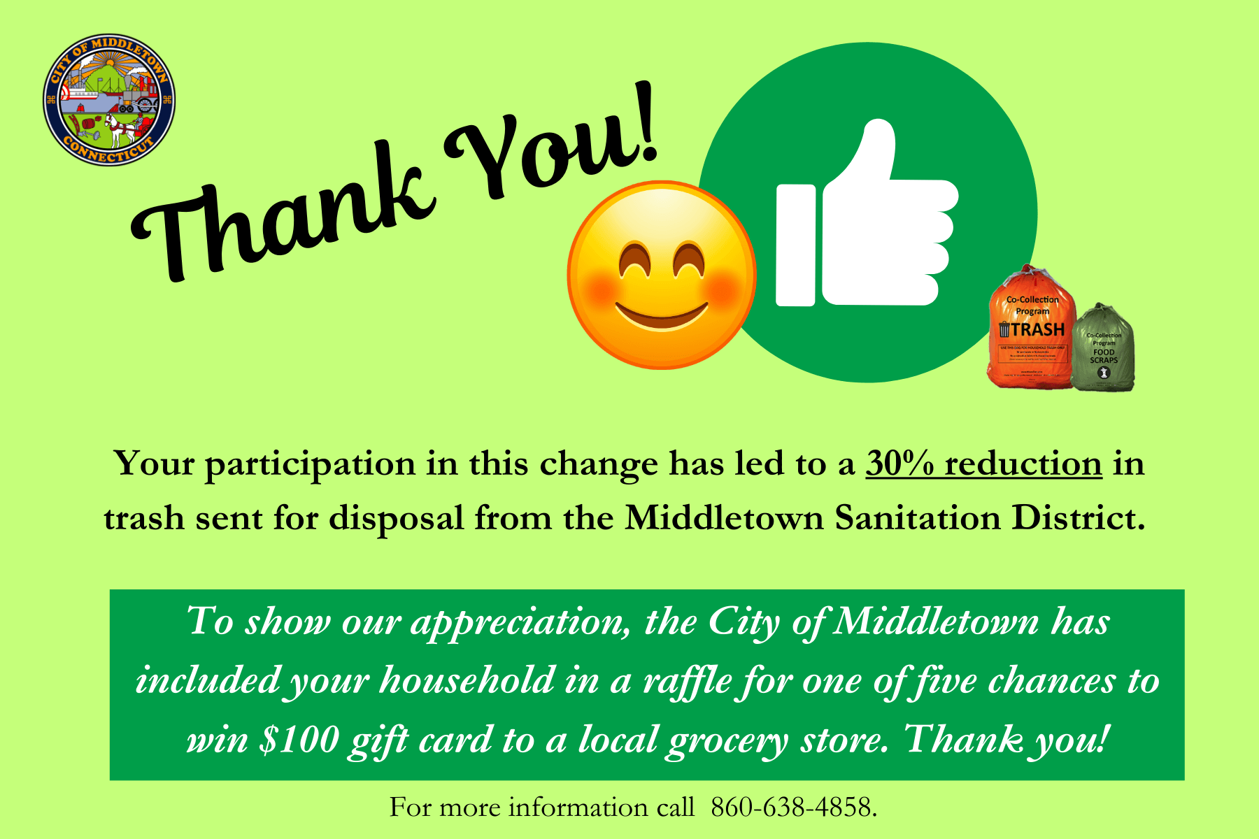 Thank you! (6 x 4 in)