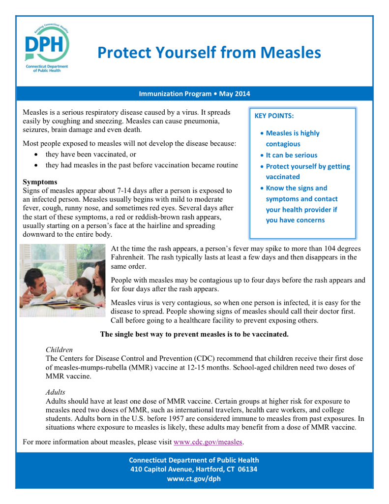 CT DPH Measles