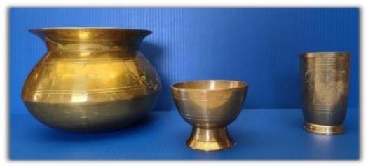 Traditional Kansa (Bronze) and Pital (Brass) Metalware