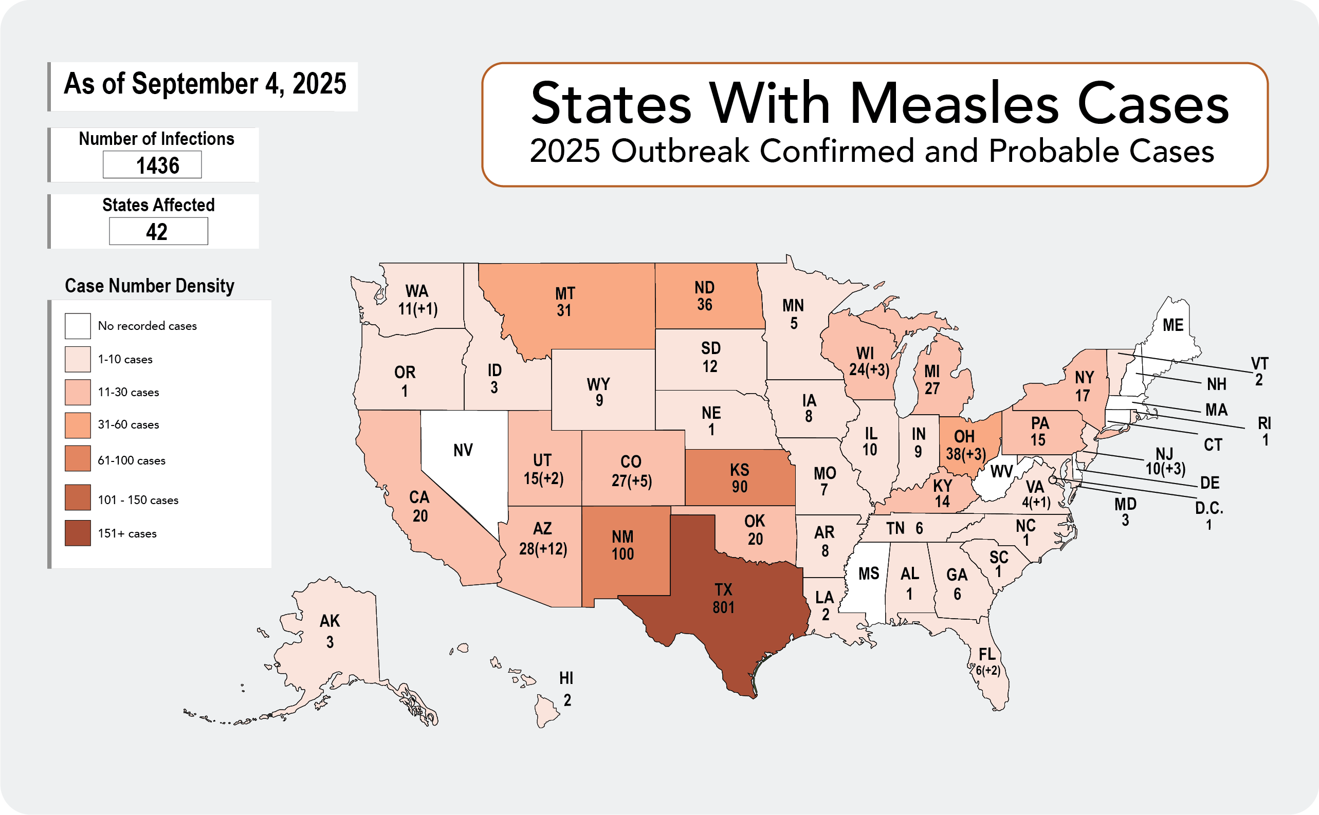 Updated Map of Measles 9.9.25