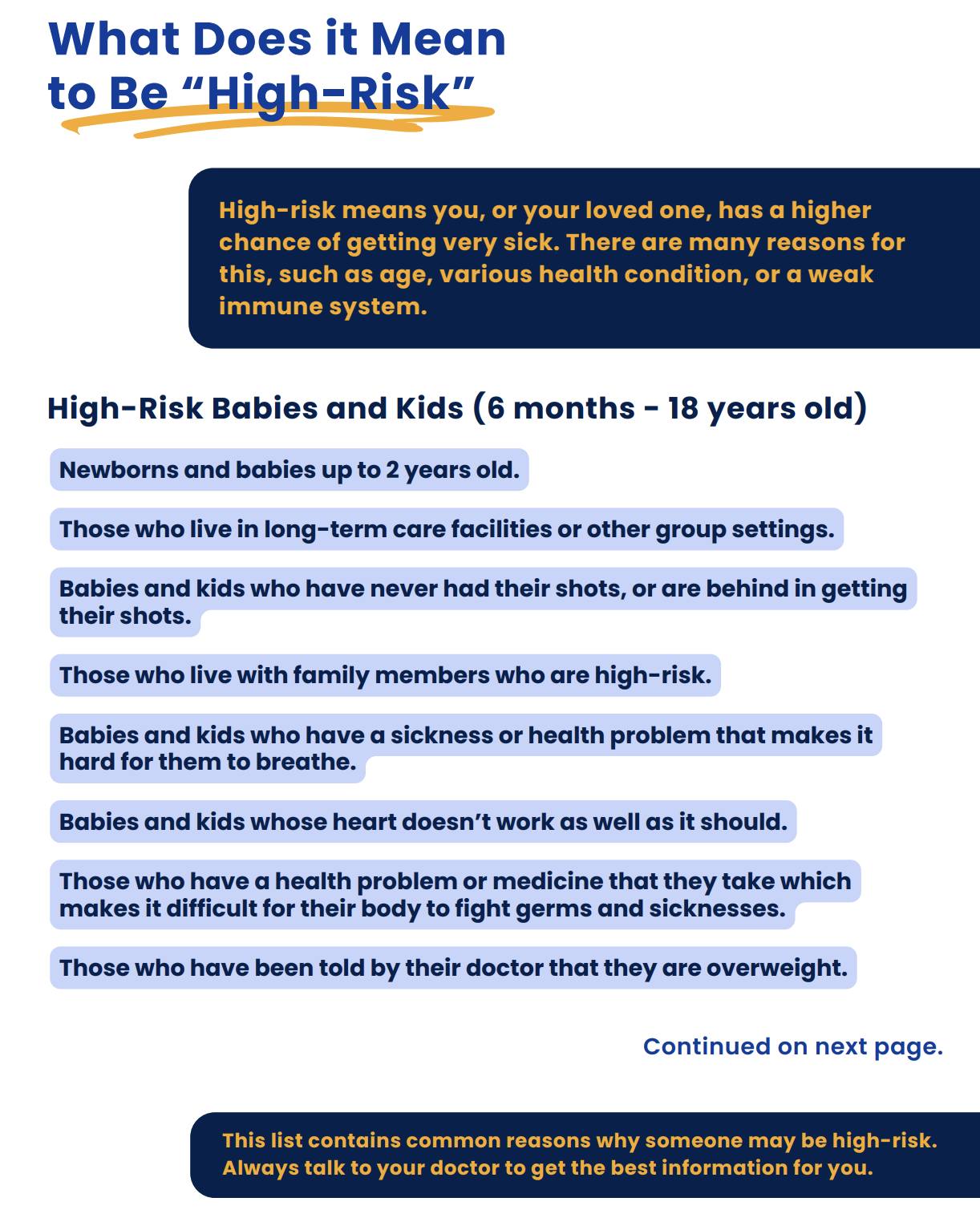 What you need to know 7